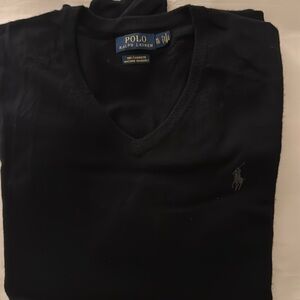 Ralph lauren v neck cashmere sweater